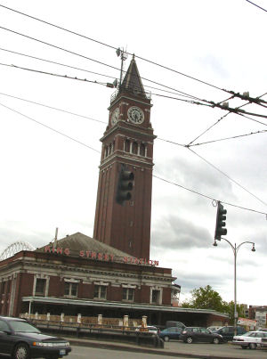King Street Station, clock tower