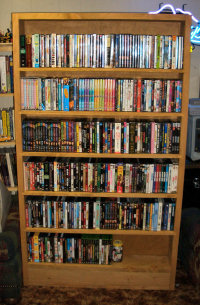 DVD shelves