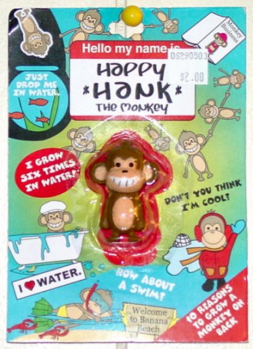 Happy Hank the Monkey