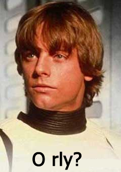 Luke Skywalker O RLY
