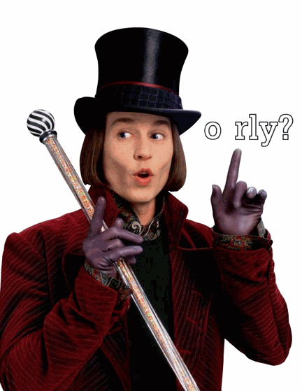 johnny depp as willy wonka