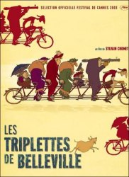 Triplets of Belleville - movie poster.