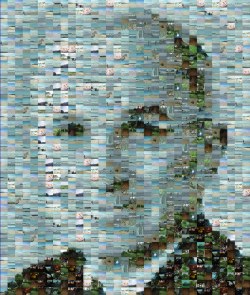 Harry Truman photo mosaic