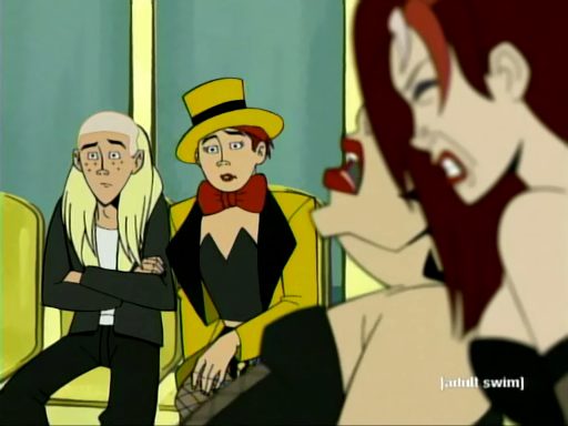 The Venture Brothers as Riff Raff and Columbia.